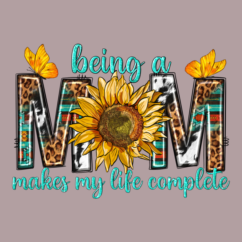 Being A Mom Makes My Life Complete Vintage Hoodie by texasbilliewilder | Teevron
