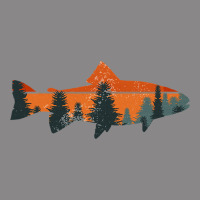 Trout Fly Fishing Nature Outdoor Fisherman Gift Vintage Tee | Teevron