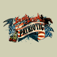 Patriotic Drunk America Heavy Core Tee | Teevron