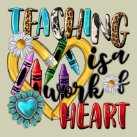 Teaching Is A Work Of Heart Heavy Core Tee | Teevron