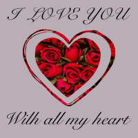 I Love You With All My Heart Vintage Tee | Teevron