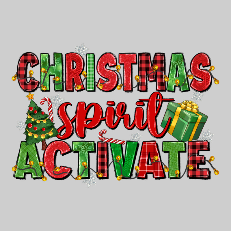 Christmas Spirit Activate Premium Tee by MaliasSmallBusiness | Teevron