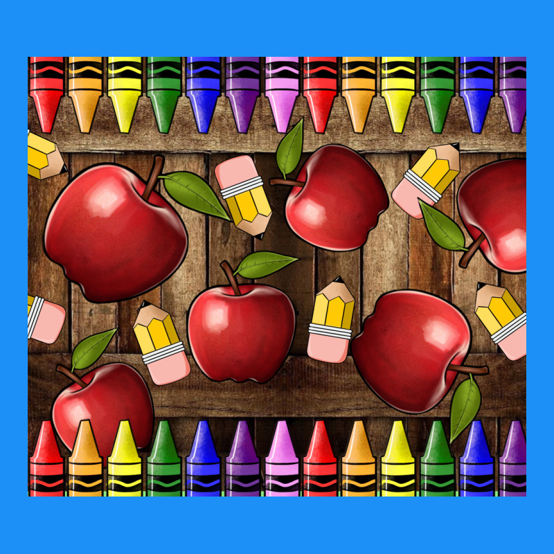 Crayons And Apples Classic Tee by LillyAllenDesigns | Teevron