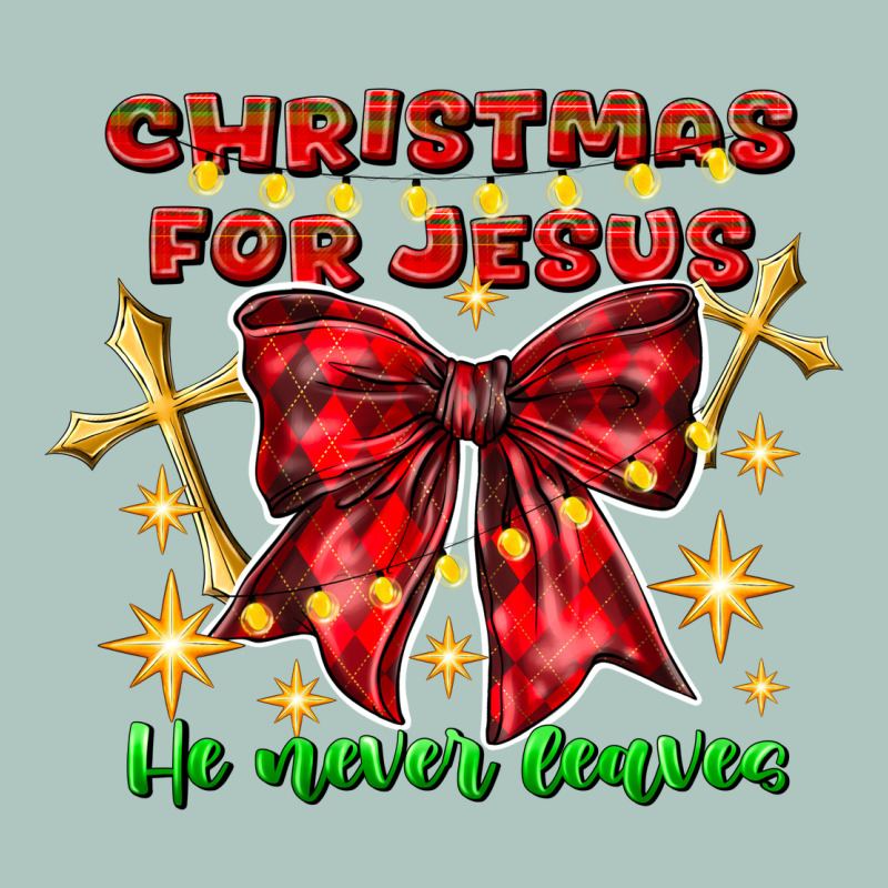 Festive Christmas Message With Crosses Premium Sweatshirt by CowhideDigitalArt | Teevron