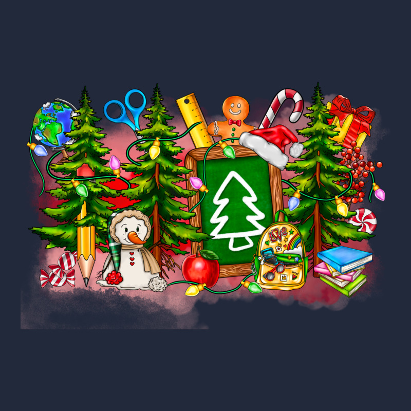 Christmas Teacher Premium Sweatshirt by CowhideDigitalArt | Teevron