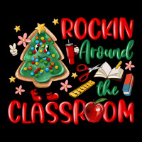 Rockin Around The Clasroom Teacher Heavy Core Tee | Teevron