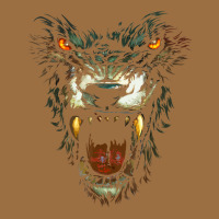 Werewolf Face Lycan Gothic Horror Occult Scary Halloween Vintage Tee | Teevron