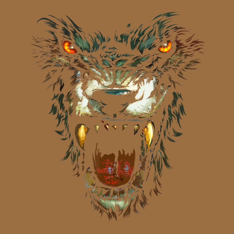 Werewolf Face Lycan Gothic Horror Occult Scary Halloween Vintage Tee by longCreatives | Teevron