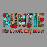 Auntie Like A Mom Only Cooler Vintage Hoodie | Teevron