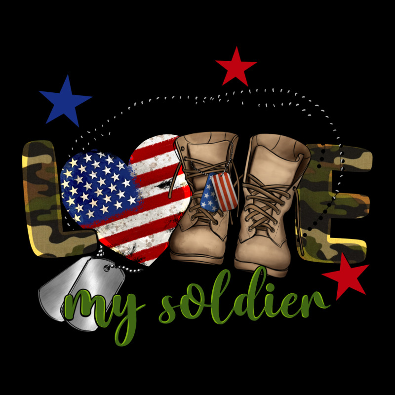 Love My Soldier Urban Hoodie by BarkalooDesign | Teevron