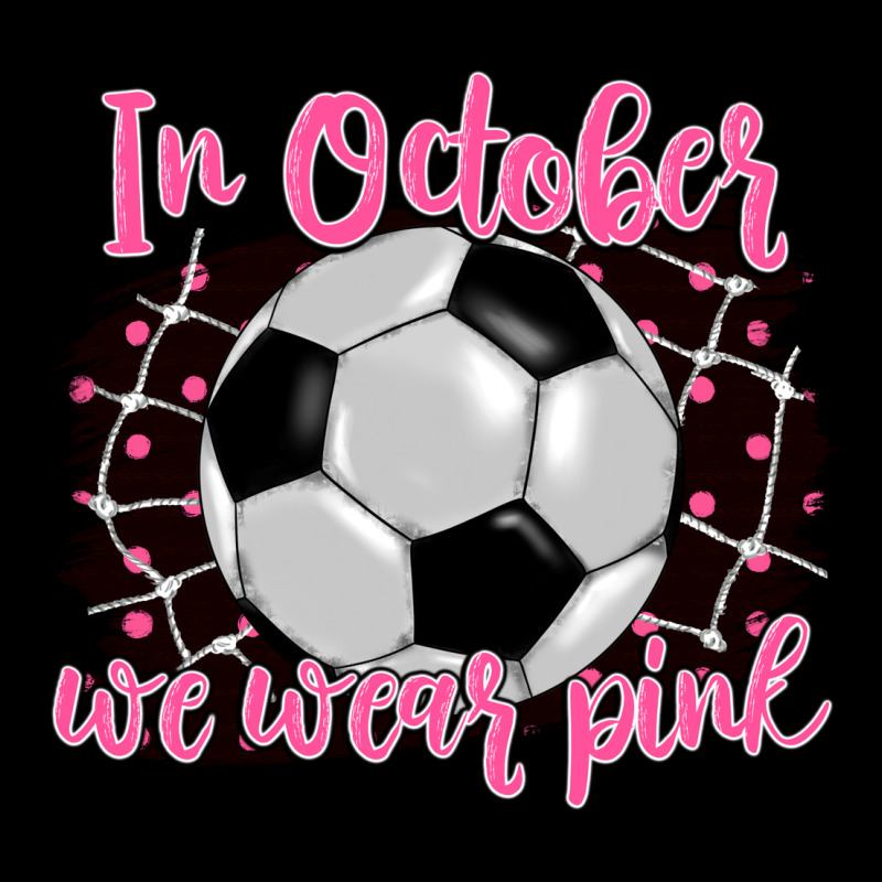 In October We Wear Pink Soccer Urban Hoodie by BarkalooDesign | Teevron