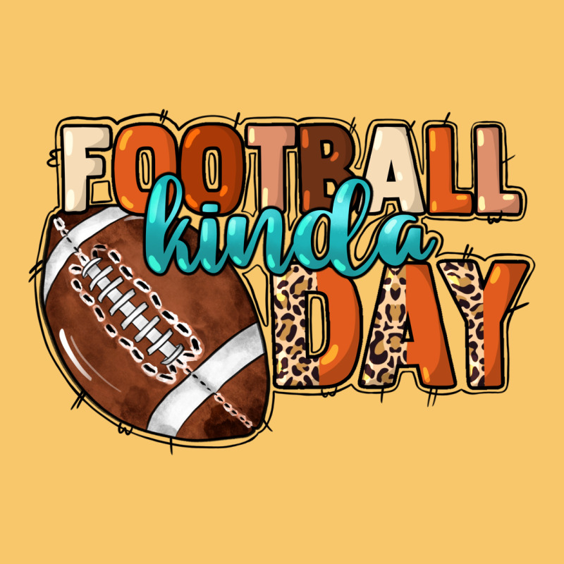 Football Kinda Day Vintage Hoodie by NancyCooperArtShop | Teevron