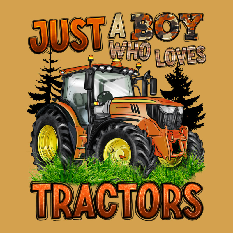 Just A Boy Who Loves Tractors Urban Hoodie by BarkalooDesign | Teevron