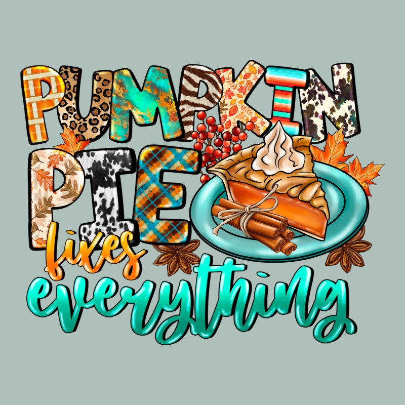 Pumpkin Pie Fixes Everything Heavyweight Hoodie by CowhideDigitalArt | Teevron