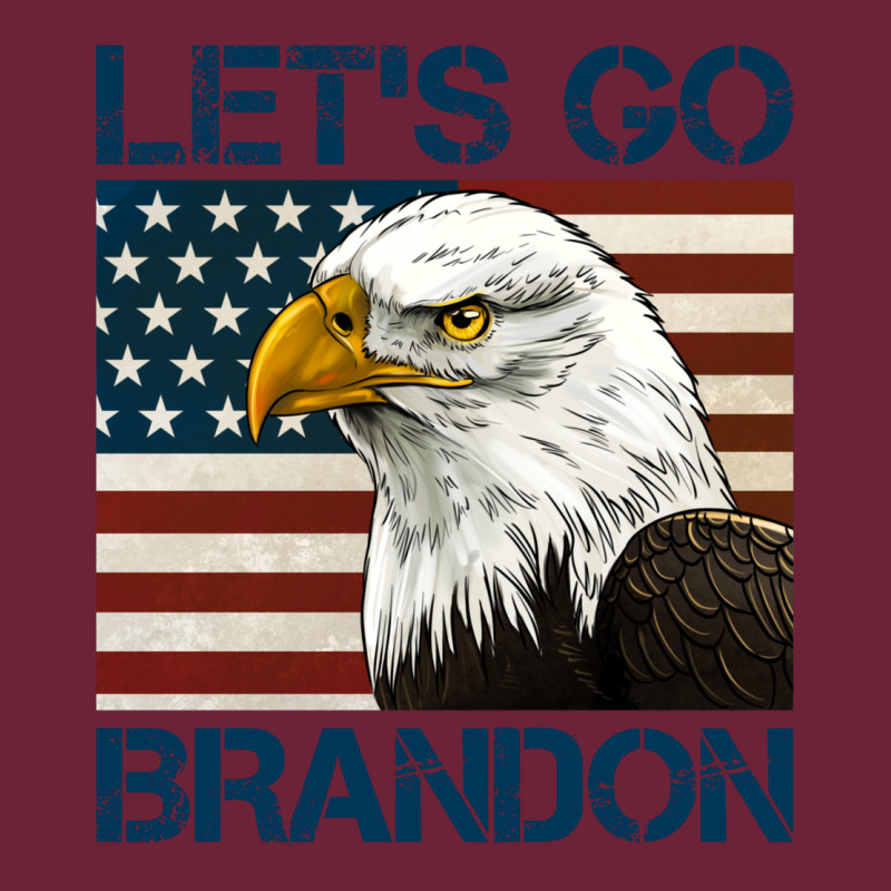 American Bald Eagle Let's Go Brandon Long Sleeve Tee by Jasminsmagicworld | Teevron