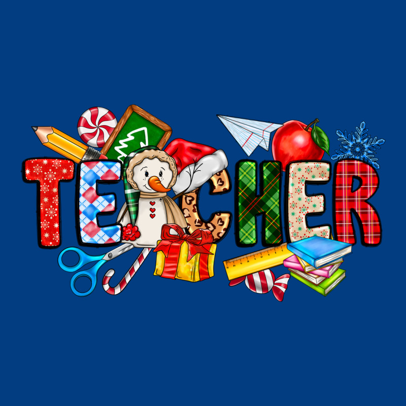 Christmas Teacher Premium Sweatshirt by CowhideDigitalArt | Teevron