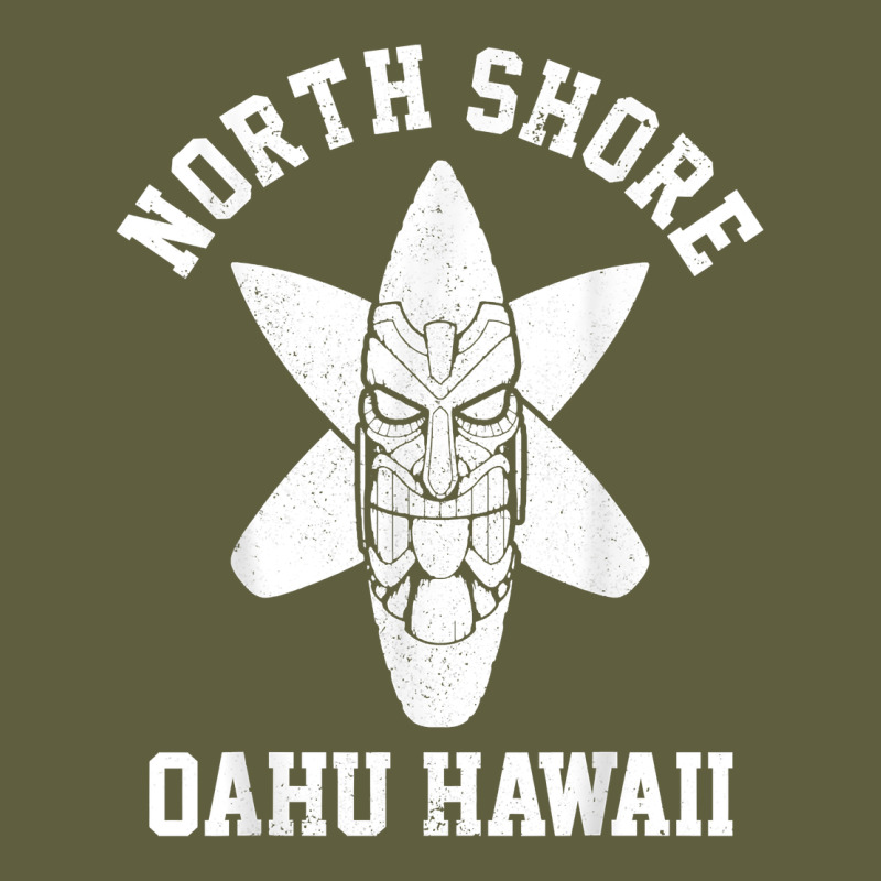 Oahu Hawaii North Shore Surf Beach Surfing Surfer Gift Vintage Tee by longCreatives | Teevron