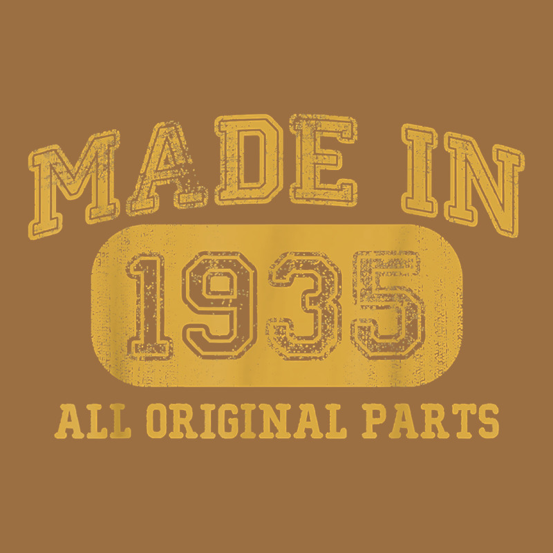 Made In 1935 87th Birthday Gifts 87 Year Old Birthday T-shirt Vintage Tee by longCreatives | Teevron