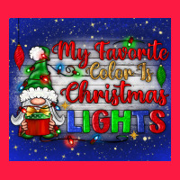 My Favorite Color Is Christmas Lights Zipper Hoodie | Teevron