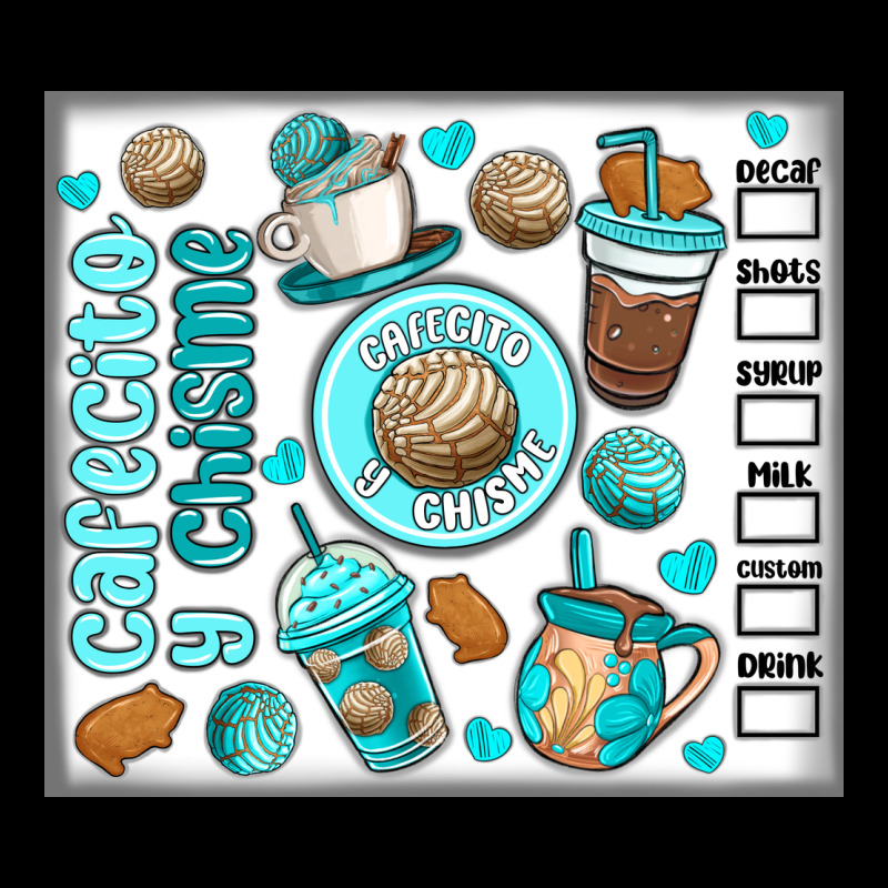 Cafecito Y Chisme Heavy Core Tee by MaliasSmallBusiness | Teevron