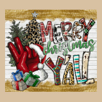 Merry Christmas Y'all Heavyweight Hoodie | Teevron