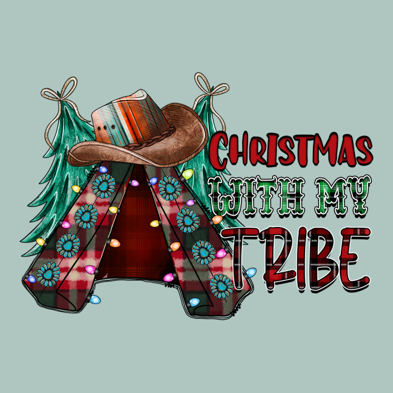 Christmas With Tribe Premium Sweatshirt by CowhideDigitalArt | Teevron