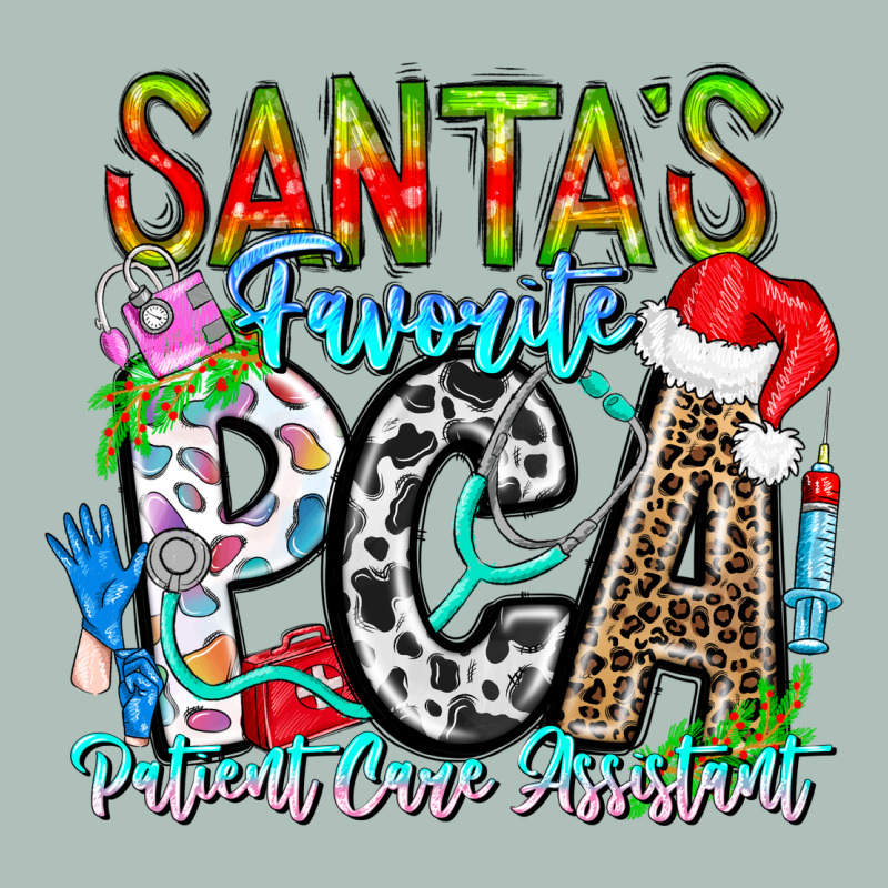 Santas Favorite Pca Patient Care Assistant Heavyweight Hoodie by CowhideDigitalArt | Teevron