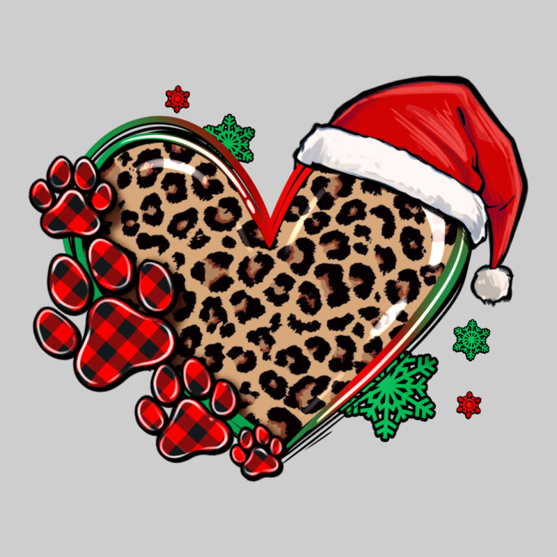 Christmas Paw Heart Premium Tee by MaliasSmallBusiness | Teevron