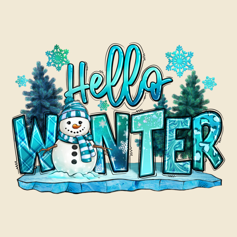 Hello Winter Snowman Premium Tee by MaliasSmallBusiness | Teevron