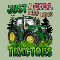 Just A Girl Who Loves Tractors Urban Hoodie | Teevron