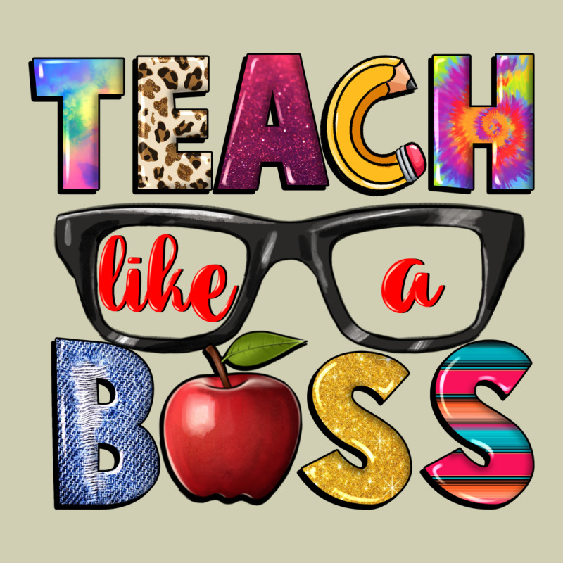 Teach Like A Boss Heavy Core Tee by NancyCooperArtShop | Teevron