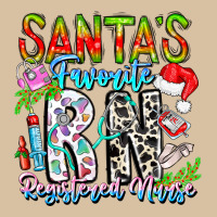 Santa's Favorite Rn Registered Nurse Heavyweight Hoodie | Teevron
