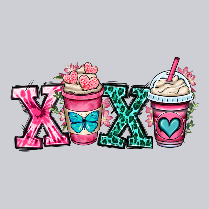Xoxo Coffee Cups Heavyweight Sweatshirt by OliviaCreatesArt | Teevron