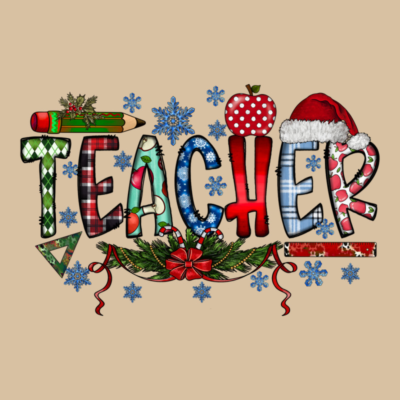 Teacher Christmas Heavyweight Hoodie by CowhideDigitalArt | Teevron