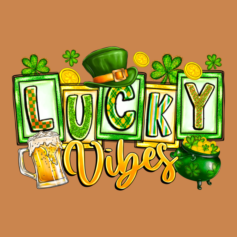 Lucky Vibes Heavyweight Hoodie by CowhideDigitalArt | Teevron