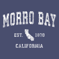 Morro Bay California Ca Vintage Athletic Sports Design Vintage Tee | Teevron