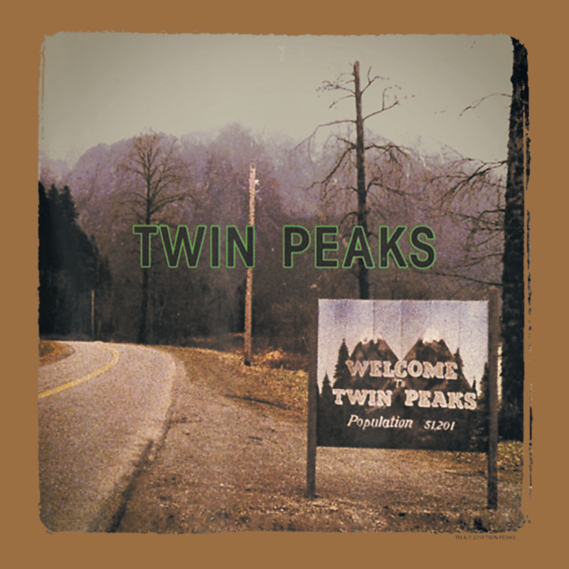 Twin Peaks City Limits Welcome Sign Vintage Vintage Tee by longCreatives | Teevron