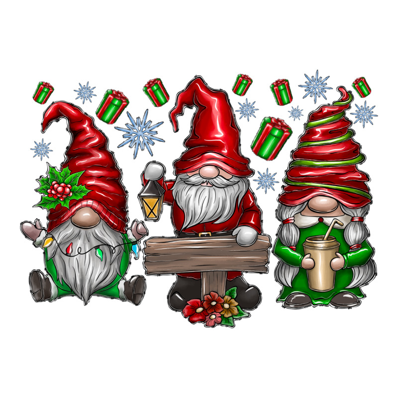Christmas Gnomes Celebration Premium Sweatshirt by CowhideDigitalArt | Teevron
