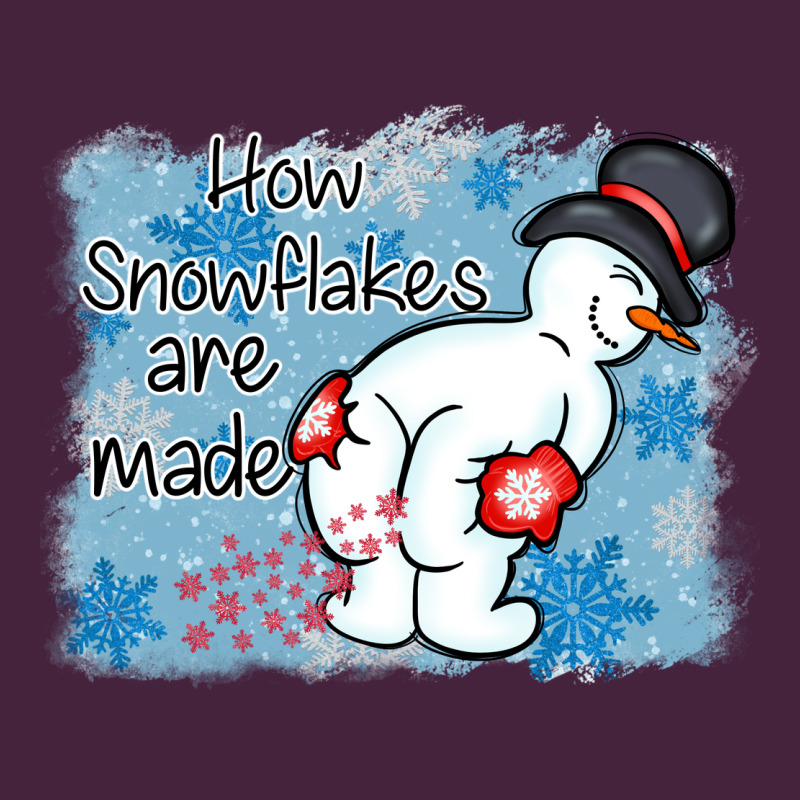 How Snowflakes Are Made Winter Christmas Premium Tee by MaliasSmallBusiness | Teevron