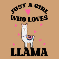Llama Just A Girl Who Loves Llamas Vintage Tee | Teevron