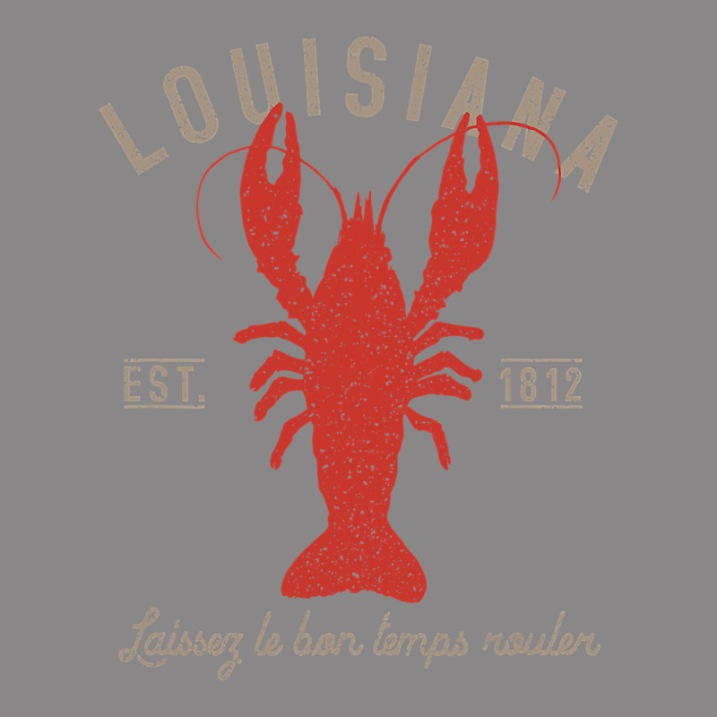 Louisiana Crawfish T Laissez Le Bon Temps Rouler Vintage Tee by longCreatives | Teevron