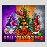 Happy Hallothanksmas Zipper Hoodie | Teevron