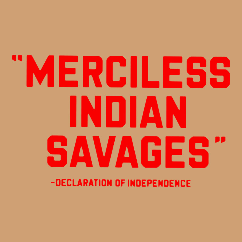 Merciless Indian Savages Vintage Tee by longCreatives | Teevron