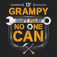 Mens Grampy Funny Handyman Fix It Fathers Day Gift Vintage Tee | Teevron