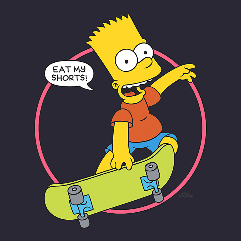 The Simpsons Bart Simpson Eat My Shorts Vintage Tee by longCreatives | Teevron