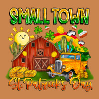 Small Town St Patricks Day Heavyweight Hoodie | Teevron