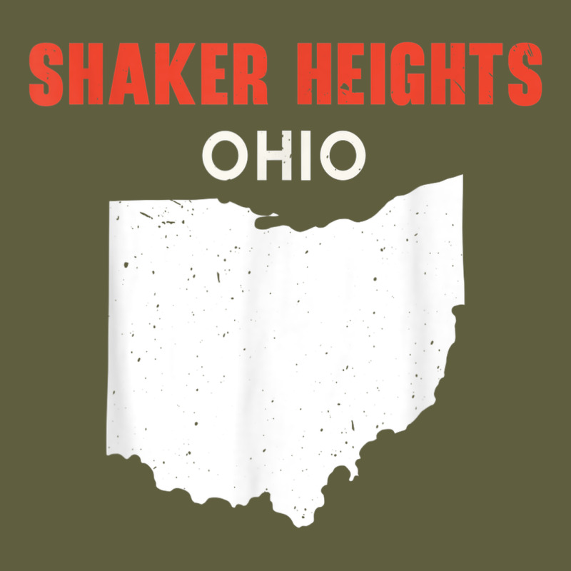 Shaker Heights Ohio Usa State America Travel Ohioan Vintage Tee by trangStudio | Teevron