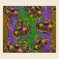 Mardi Gras King Cake Leopard Premium Tee | Teevron