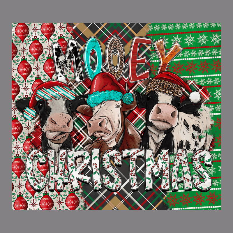 Mooey Christmas Heavyweight Hoodie by CowhideDigitalArt | Teevron