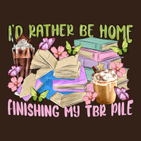 Id Rather Be Home Finishing My Tbr Pile Heavy Core Tee | Teevron
